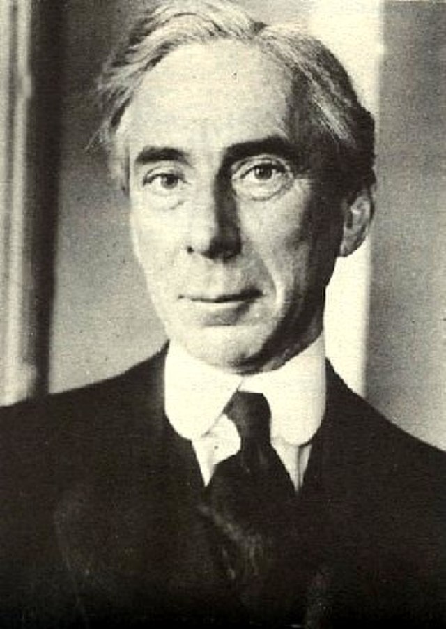 52 years old Bertrand Russell in America (1924)