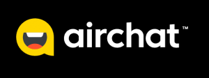 Airchat Logo - Airchat is a social app that lets you have voice chats with people around the world on your own time. You can record and listen to messages whenever you want, and join moderated chat rooms on various topics, or create your own private or public rooms. You can also interact with specific messages in a chat, read AI-generated transcripts, translations, and generate image backgrounds with AI. Airchat is a platform for engaging conversations powered by AI. The platform is still in beta version and only available for a limited number of users.